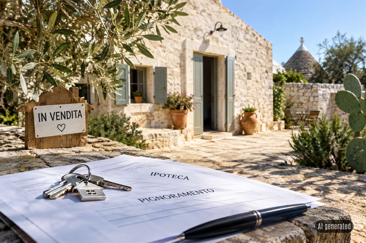Si può vendere una casa con ipoteca o pignoramento?L'avvocato risponde